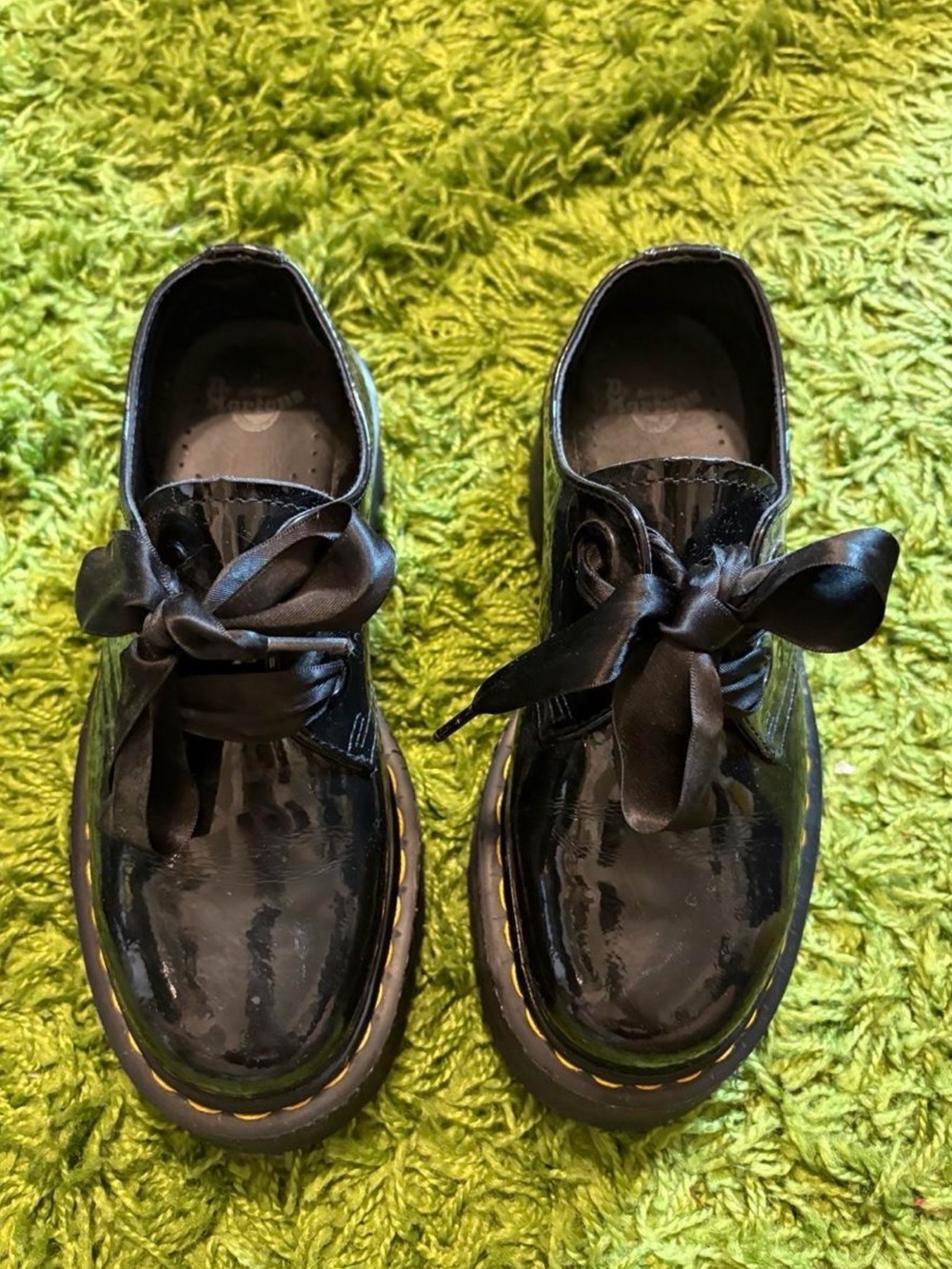 Dr. Marten Platform Oxford🖤